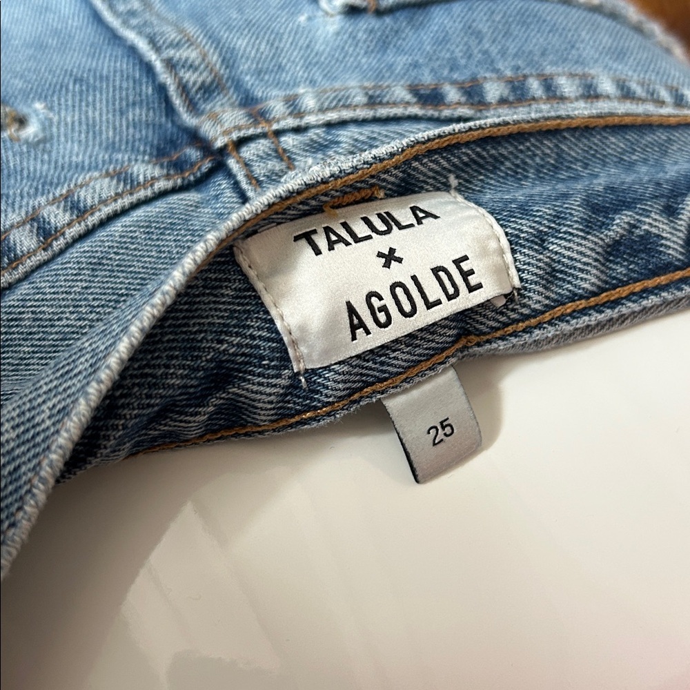 Talula x Agolde High Rise Tapered Jeans - Picture 11 of 12